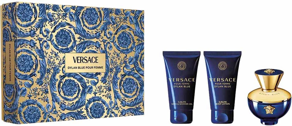Set Eau de Parfum për femra Versace Pour Femme Dylan Blue, 50ml