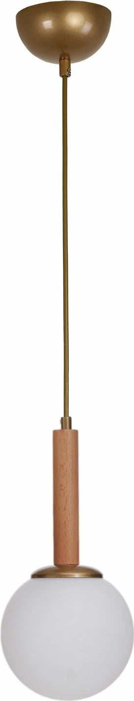 Llambë tavani Opviq, 9073-1, e bardhë, lisi, ari