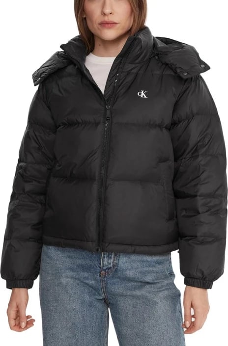 Jakne femra Calvin Klein Jeans e zezë Jakne femra Calvin Klein Jeans e zezë