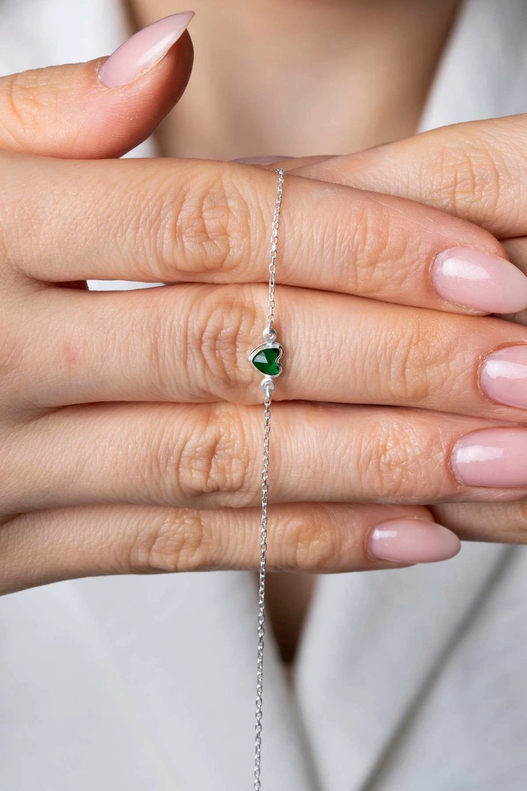 Byzylyk argjendi Jumeon, gur xhami i gjelbër, TFNY65226