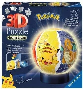 Puzzle 3D Ravensburger 11547, 72 pjesë, Pokémon