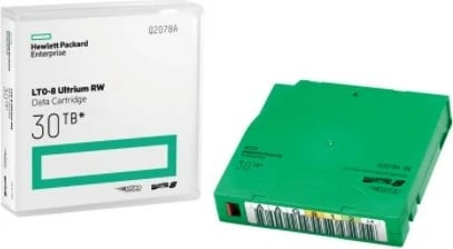 Kasetë të dhënash Hewlett Packard Enterprise LTO-8, Q2078A, 30TB, Gjelbër