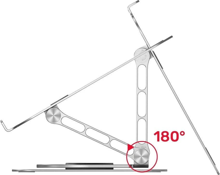 Mbajtës laptopi Unitek OT180SL01, 10-16", Alumini