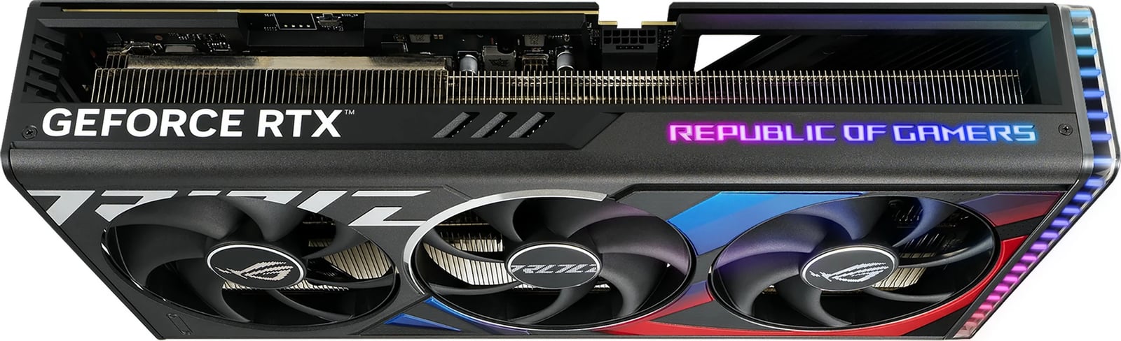 Kartelë grafike ASUS ROG Strix RTX 4080 SUPER, 16 GB, GDDR6X, PCI Express 4.0, Multicolour Kartelë grafike ASUS ROG Strix RTX 4080 SUPER, 16 GB, GDDR6X, PCI Express 4.0, Multicolour