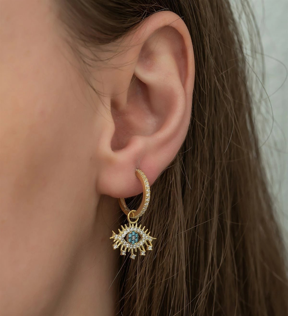 Vath argjendi Jumeon, TRDYL988, ngjyrë ari, e bardhë, e kaltër