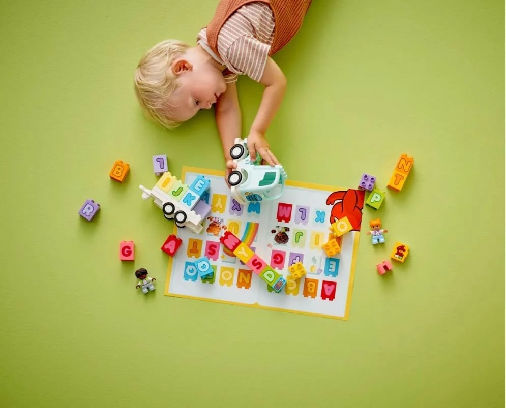 Set lodrash LEGO DUPLO 10421 Kamion me Alfabet, plastikë, 36 pjesë, për fëmijë 2+ Set lodrash LEGO DUPLO 10421 Kamion me Alfabet, plastikë, 36 pjesë, për fëmijë 2+