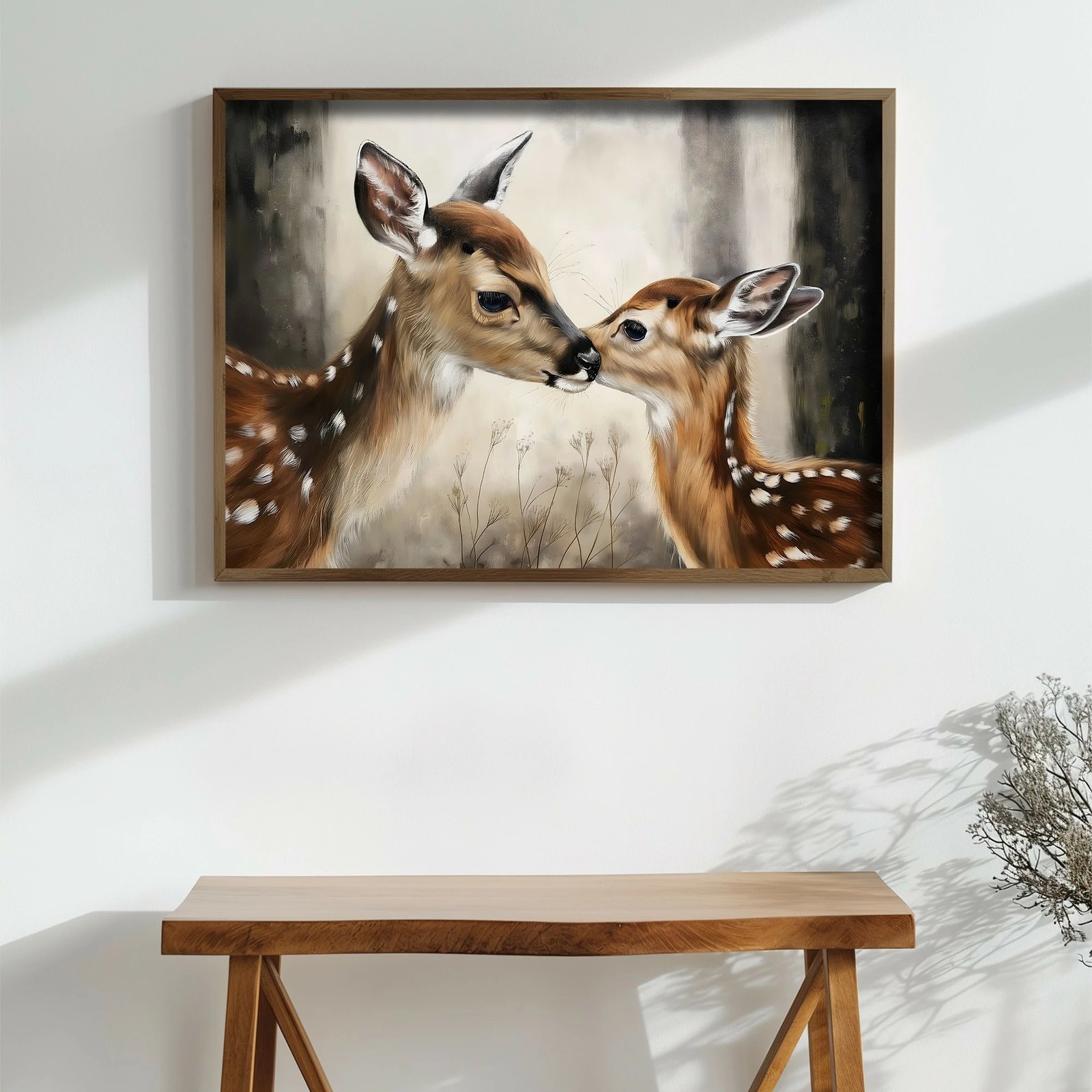 Pikturë dekorative me kornizë MDF, Wallity, GE230-L, shumëngjyrëshe