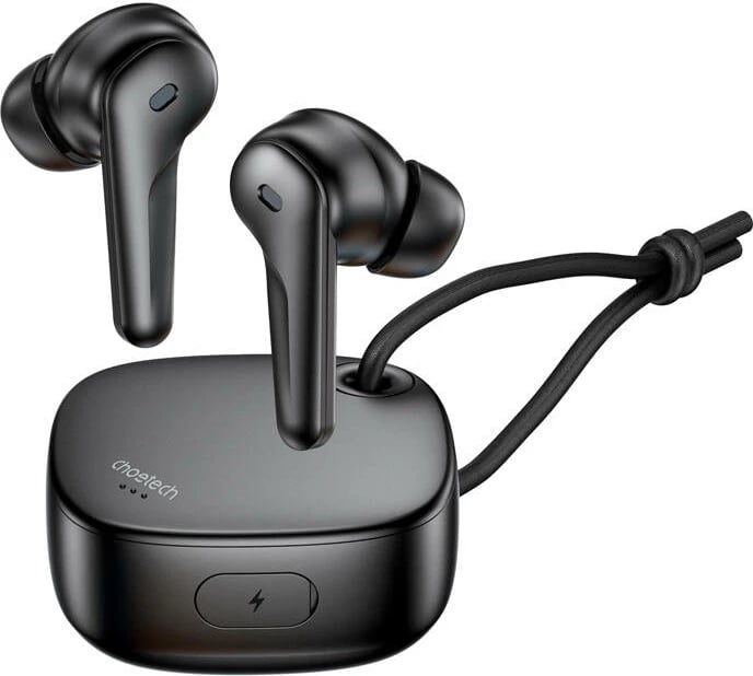 Kufje TWS Choetech BH-T17 me ANC+ENC, Wireless, të zeza