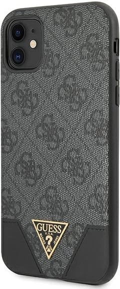 Mbështjellës Guess 4G Triangle Collection për iPhone 11/XR, 6.1", Gri Mbështjellës Guess 4G Triangle Collection për iPhone 11/XR, 6.1", Gri