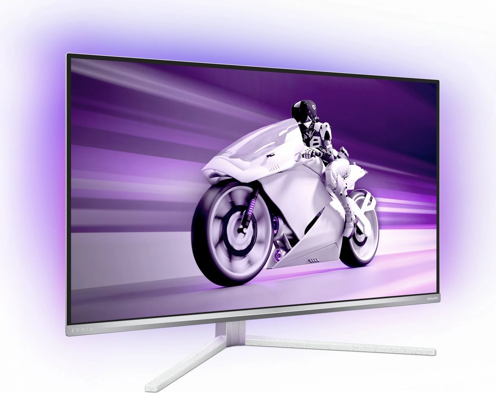 Monitor Philips 32M2N8900, 31.5 inç, QD-OLED, 4K, FreeSync, i bardhë