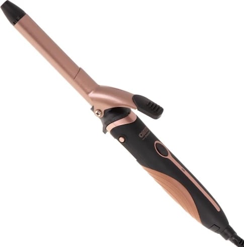 Set stilues flokësh 5-në-1, Adler Camry, CR 2024, 1200W, kordon rrotullues, ngjyrë e zezë/rozë metalike, set