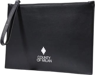 Çantë për meshkuj County Of Milan, e zezë