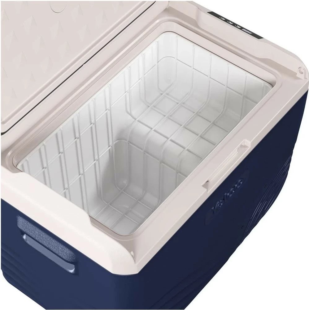 Frigorifer turistik Yolco NX 40 BT, 37L, Bluetooth, ngjyrë kaltër