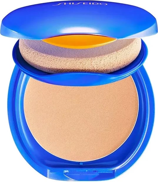 Pudër kompakte Shiseido UV Protective Maquillaje Solar Compacto Recargable unisex Medium Ivory 12g