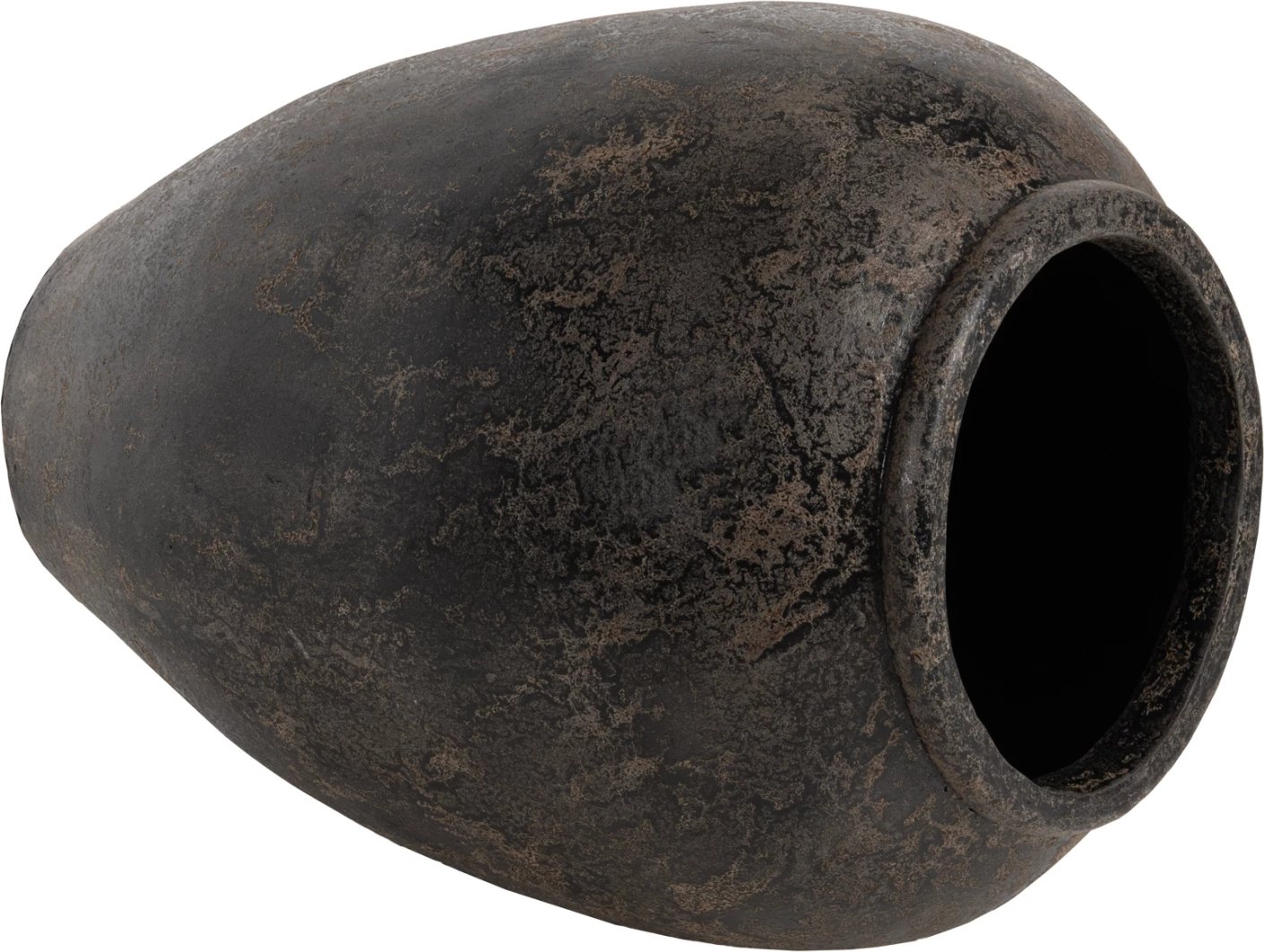 Vazo dekorative për dysheme SPARTA FH7934 ngjyrë e zezë Φ66x85Hcm