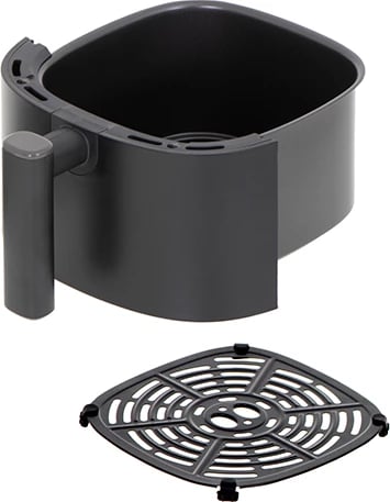 Fritezë me ajër, Adler AD 6310, 3 L, 80–200°C, timer 30 min, e zezë