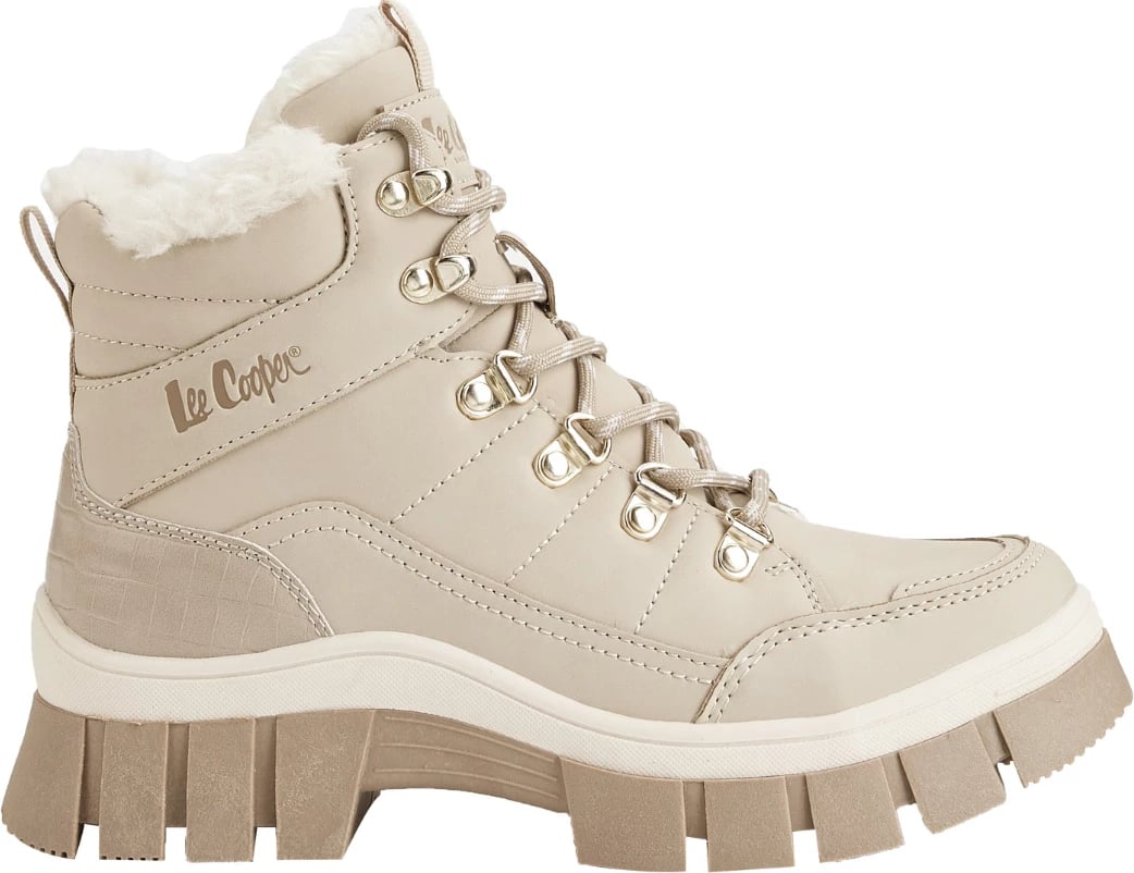 Këpucë për femra Lee Cooper, bezhë