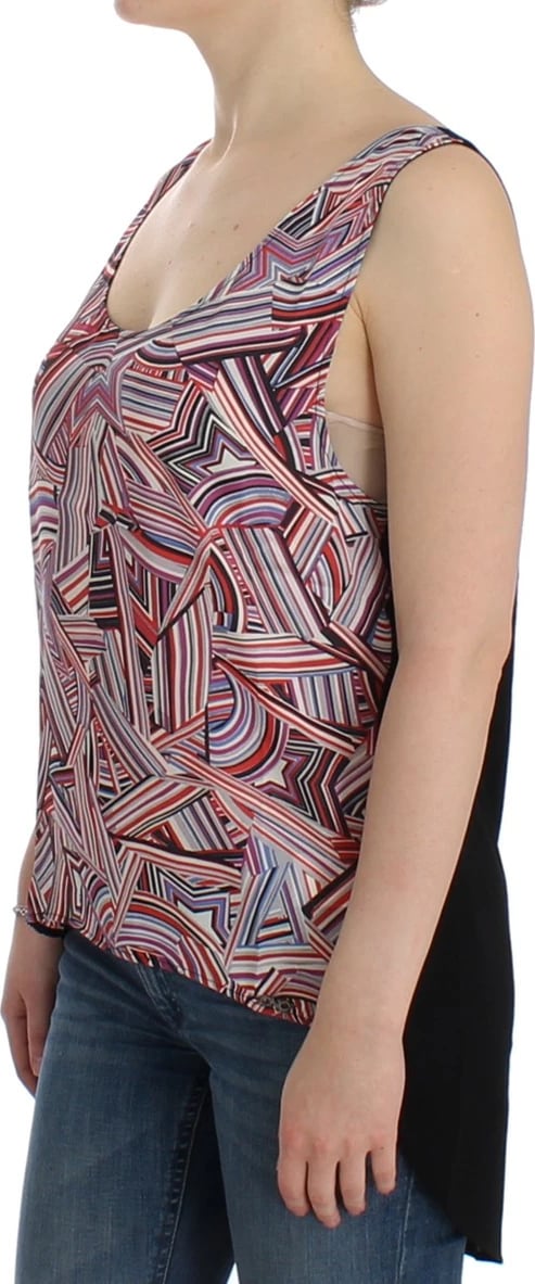 Maicë për femra Costume National, e kuqe, e kaltër, e zezë, e bardhë