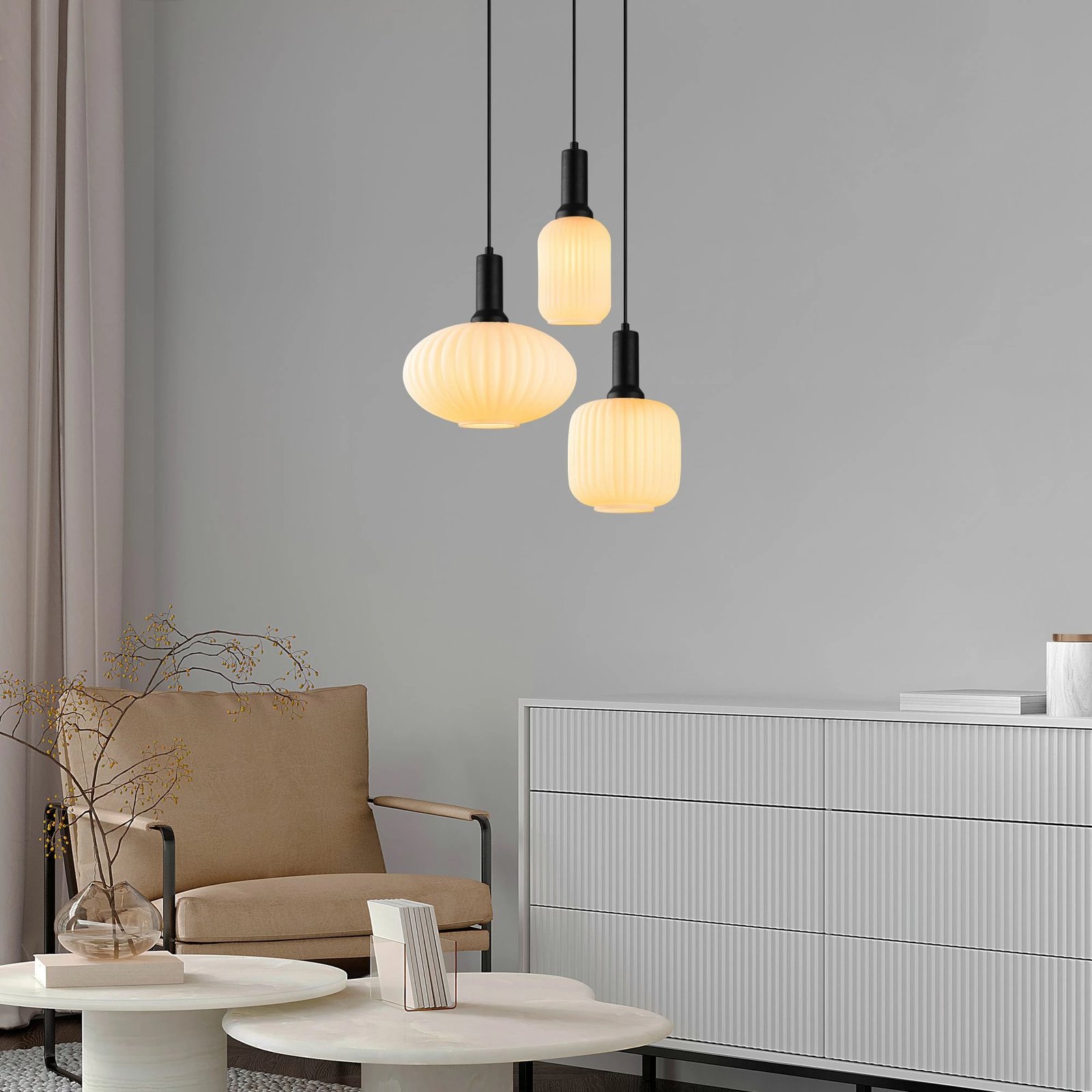 Llambë tavani Opviq, Asker - 15202, e zezë