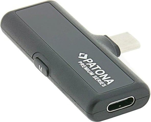 Set mikrofon lavalier PATONA PTS-I91S me kuti karikimi, i zi