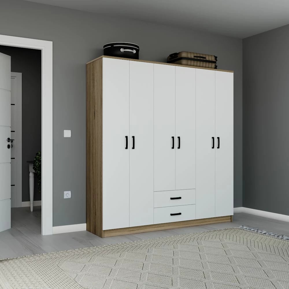 Dollap rrobash Skye Decor, Yaman 1600-75, ngjyrë arre e çelët