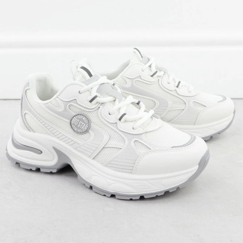 Këpucë femra Big Star, të bardha