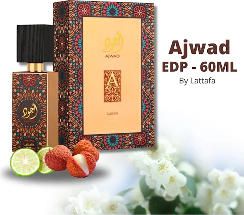 Lattafa Unisex Ajwad EDP Spray 60 ml