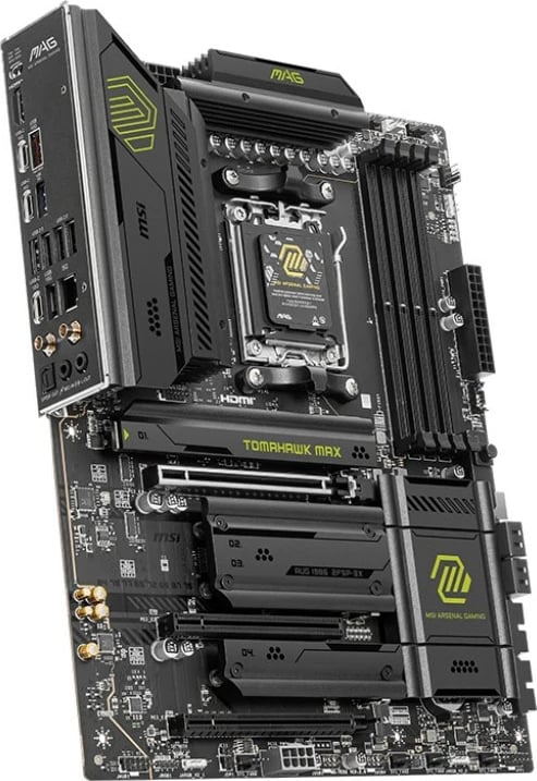Pllakë amë MSI MAG B850 TOMAHAWK MAX WIFI, Socket AM5, ATX, Bardhë