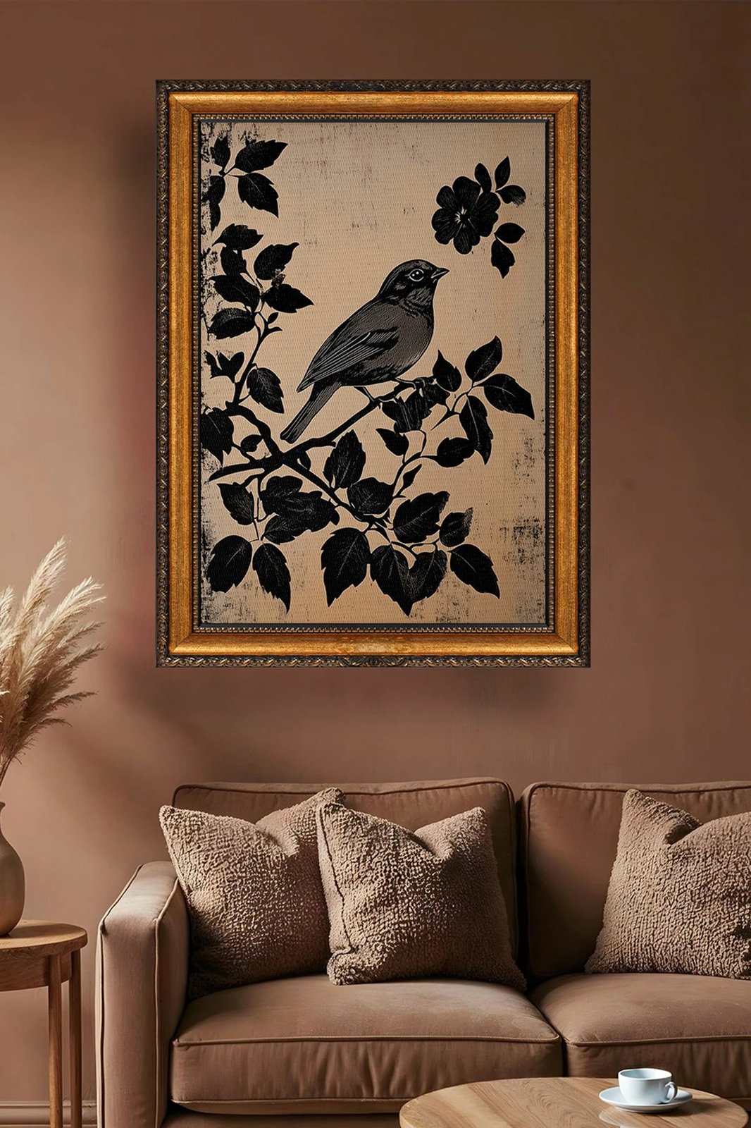 Pikturë dekorative në kanavacë me kornizë, Wallity, ATCRCVCNVSMDL11 - 70100