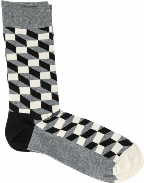Çorape Happy Socks për femra, gri