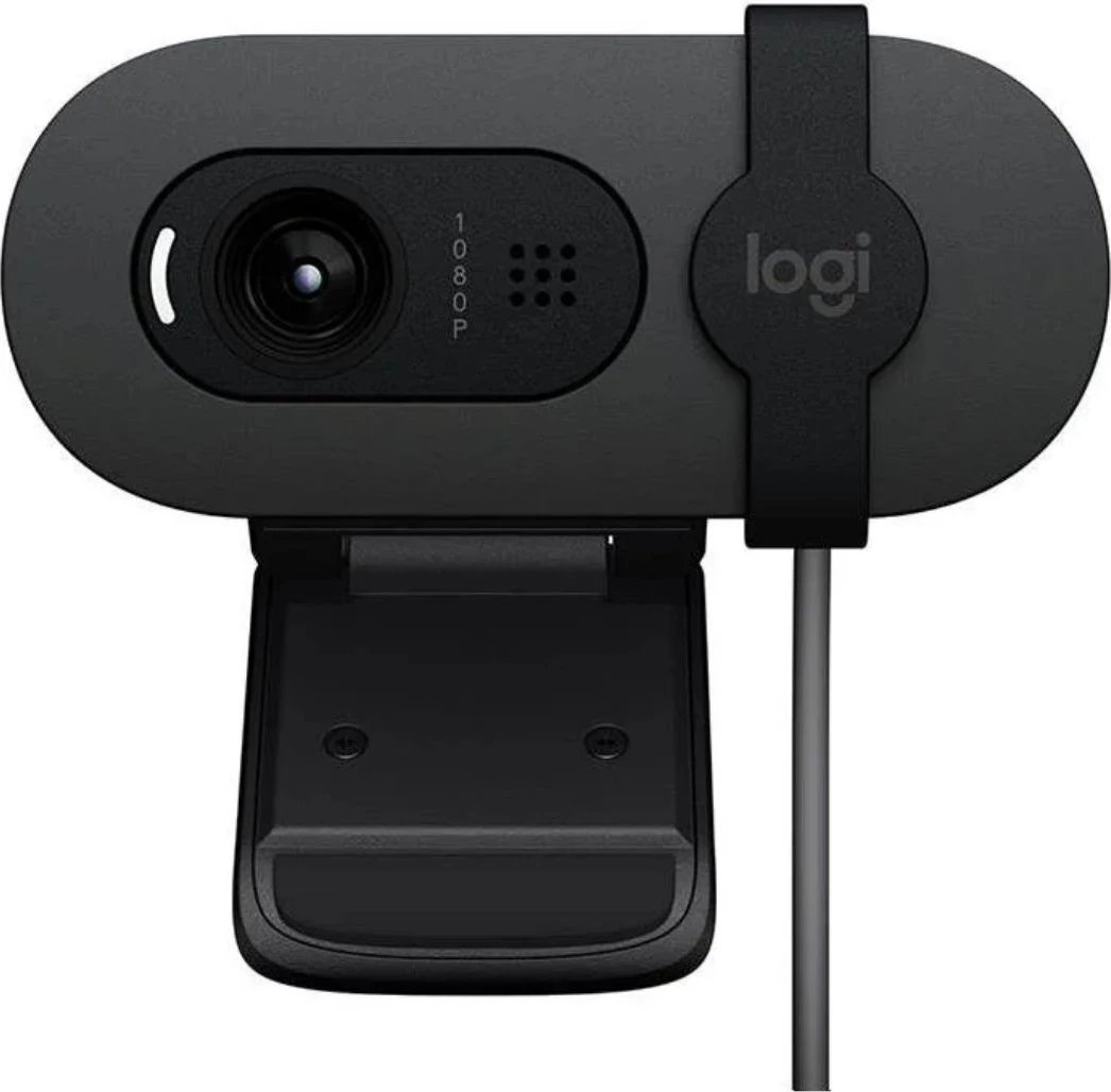 Webcam, Logitech, Brio 105 960-001592, 1080p, Graphite