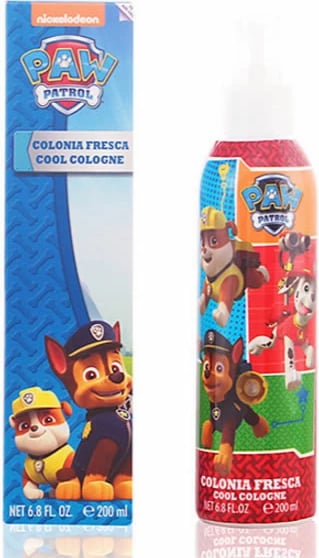 Eau de Cologne për fëmijë Nickelodeon Paw Patrol Cool Cologne Spray 200ml