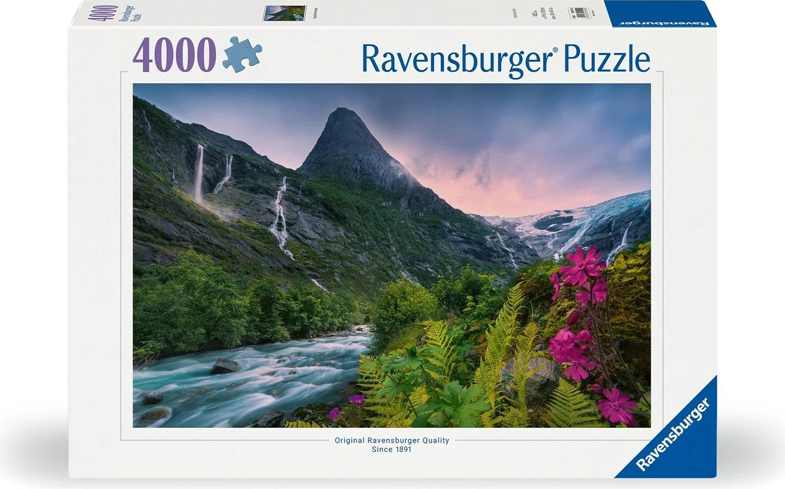 Puzzle Ravensburger 4000 copë, Mountain Stream