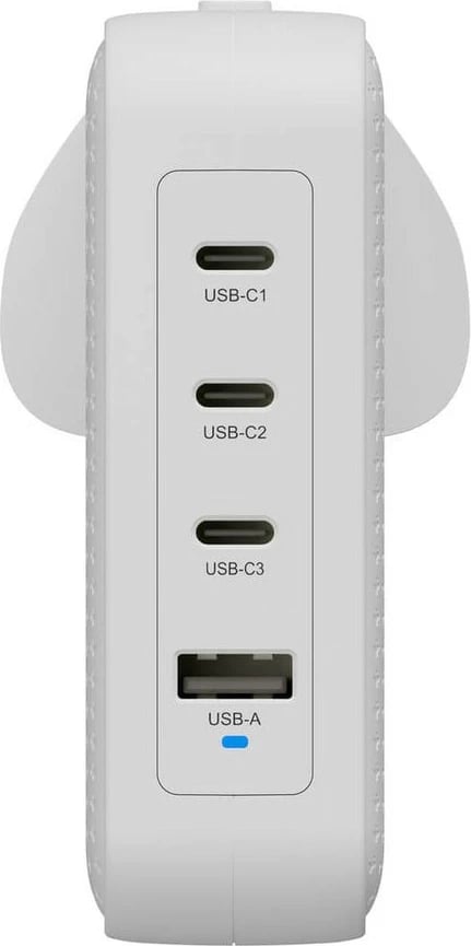 Karikues Targus 145W GaN, 4 porta, i bardhë