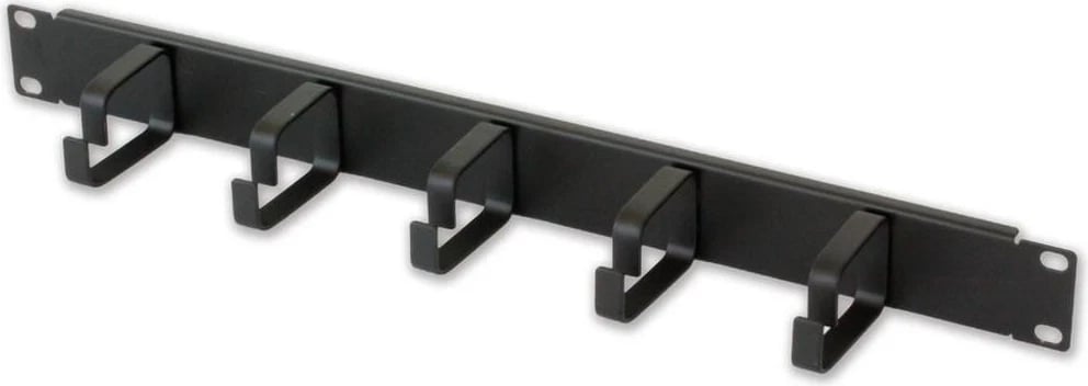 Organizuesi i Kabllave Techly 305922 për Kasë Rack 19", 1U, me 5 mbajtëse 65mm, ngjyrë e zezë Organizuesi i Kabllave Techly 305922 për Kasë Rack 19", 1U, me 5 mbajtëse 65mm, ngjyrë e zezë