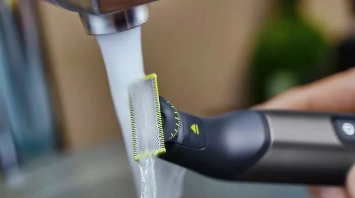 Makinë rroje, Philips, OneBlade Pro 360 QP6552/15, 120 min, IPX7, ekran LED, e zezë, set Face+Body