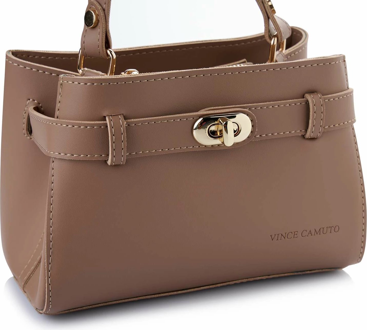 Çantë dore Vince Camuto, Lecce, ngjyrë Light Mink