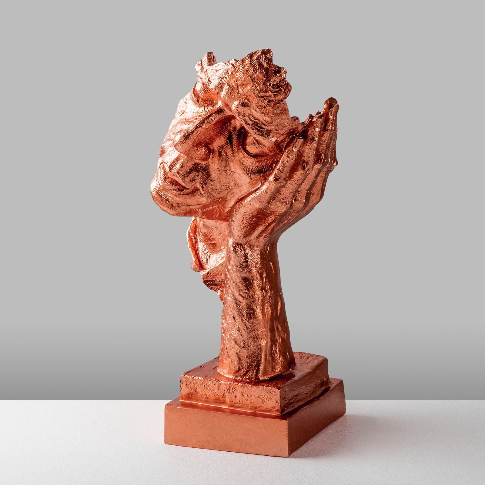 Objekt dekorativ Evila Originals, bakër, Yak-030-A