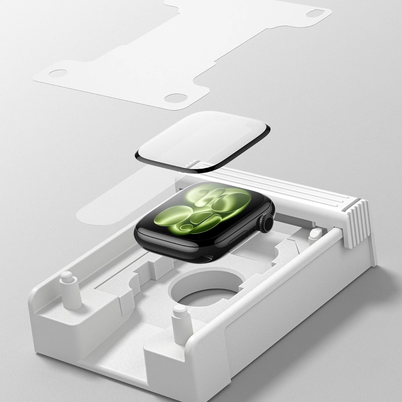 Mbrojtës ekrani për smartwatch, AmazingThing Radix, Apple Watch Series 11 42 mm, transparent