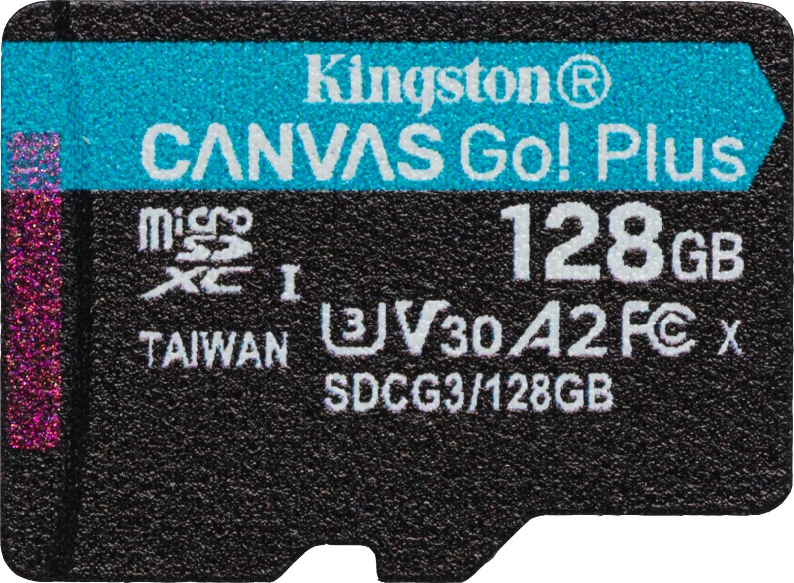 microSD kartelë Kingston Canvas Go! Plus 128GB, Class 10, UHS-I, 170MB/s, e zezë