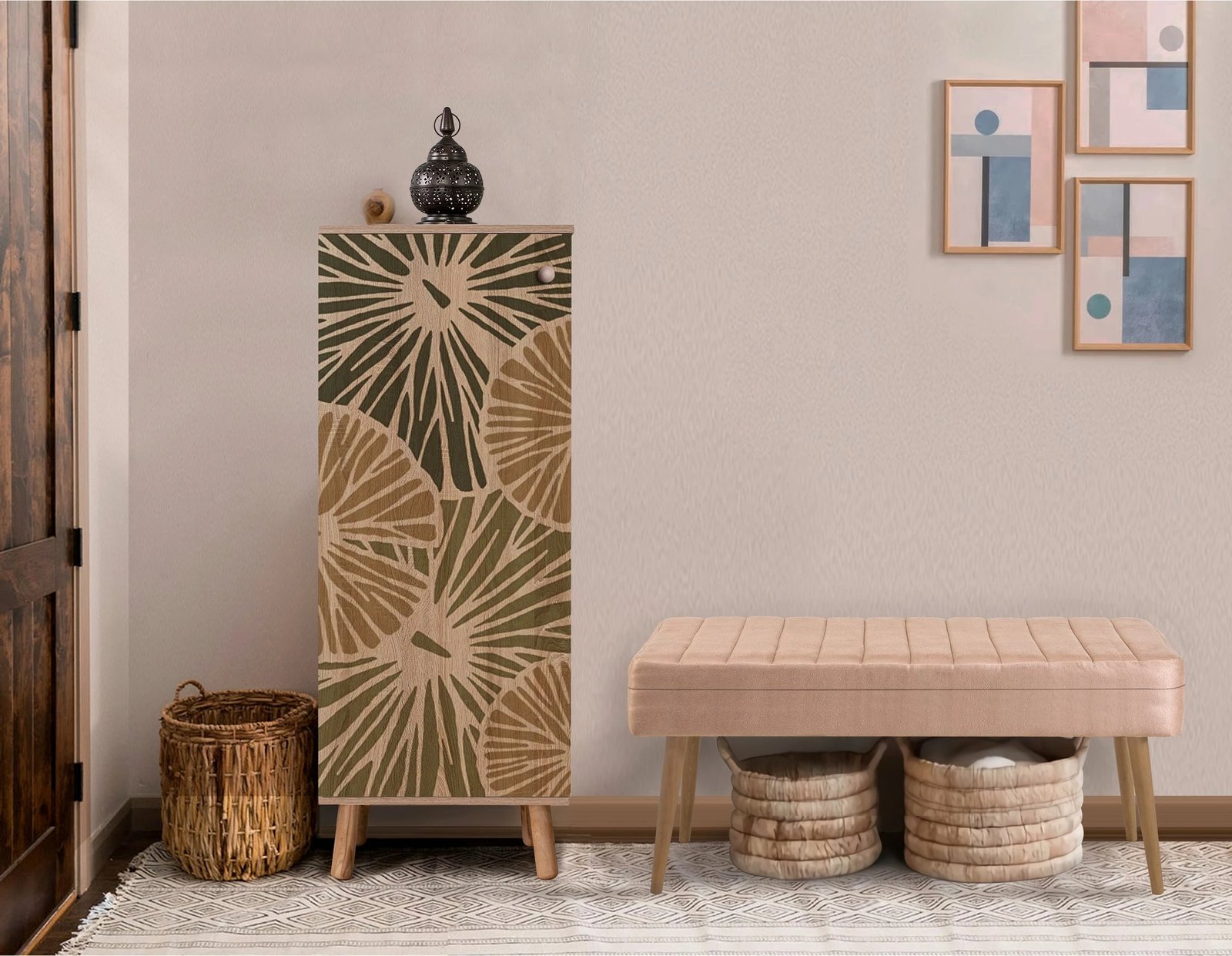 Set mobiljesh për korridor, ngjyrë sonomo & stone, Skye Decor, 929-0900