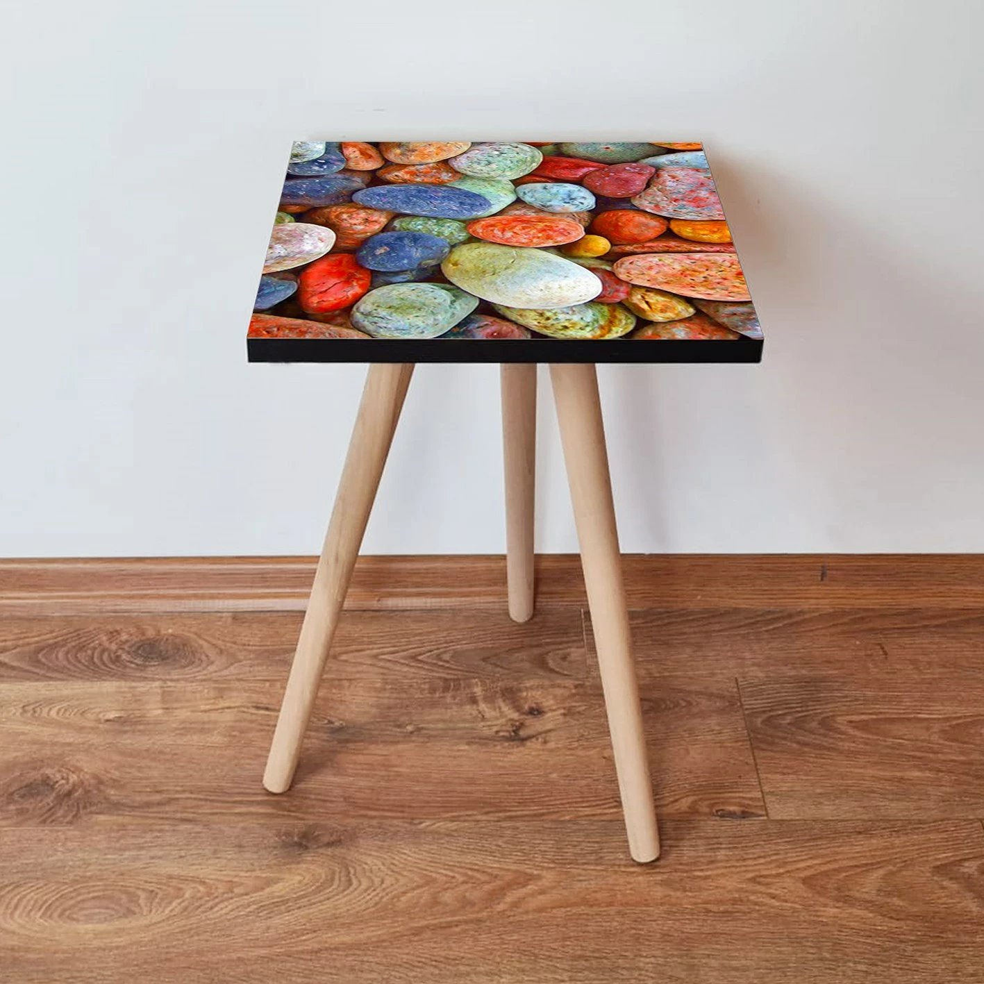 Tavolinë anësore Skye Decor, Shp17, shumëngjyrëshe