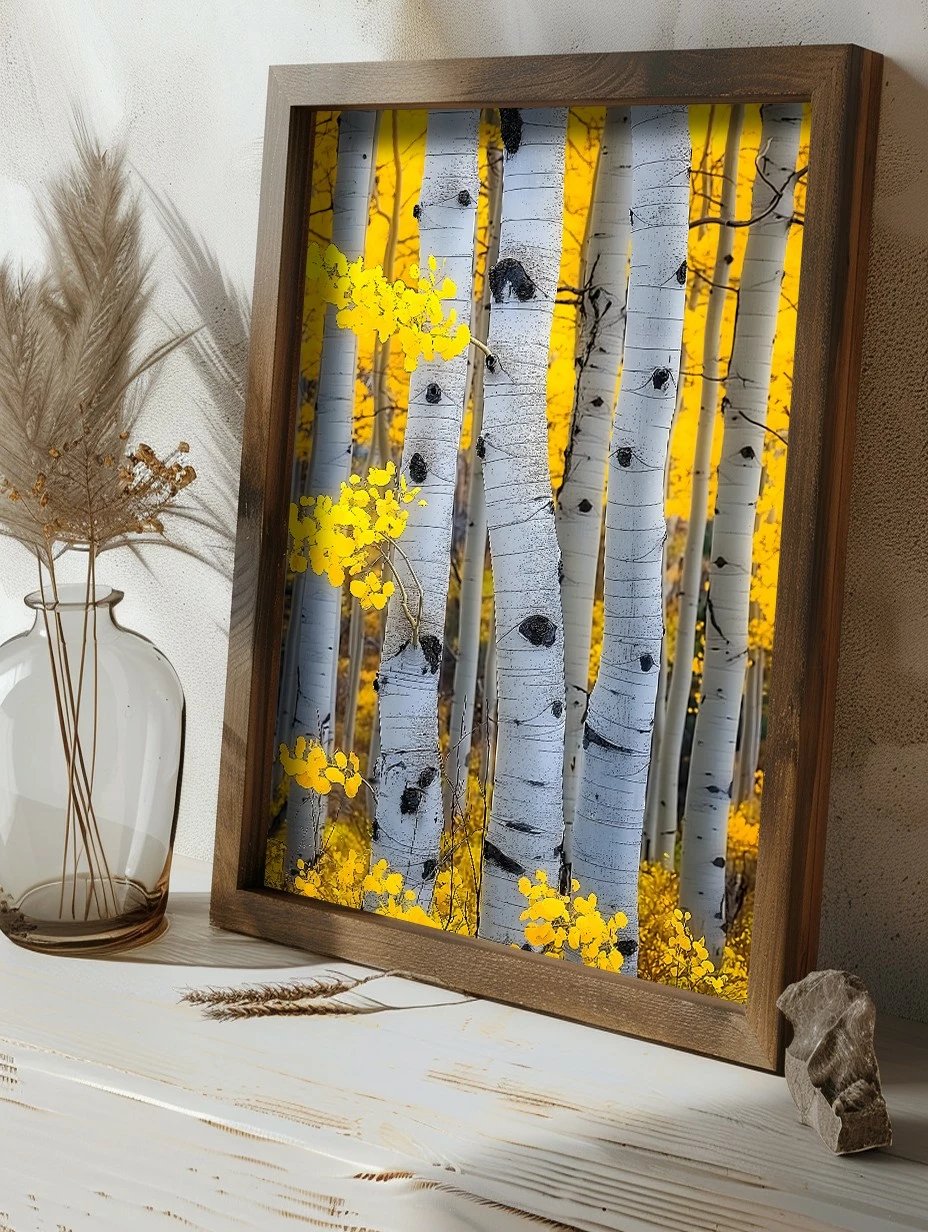 Pikturë dekorative me kornizë MDF, shumëngjyrëshe, Wallity GE198-L