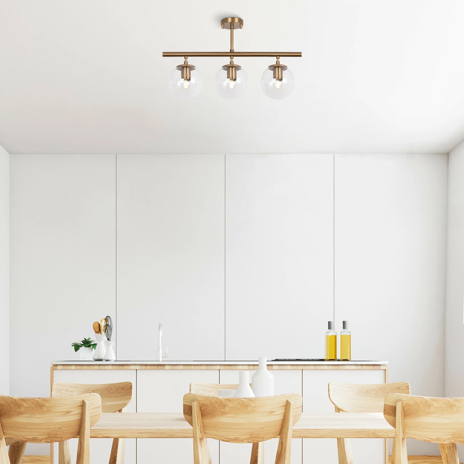 Llambë tavani Opviq, Atmaca - 10265, ngjyrë vintage, 60x15cm