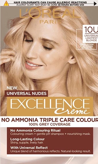Excellence U 10U Universal Nudes Lightest Blond