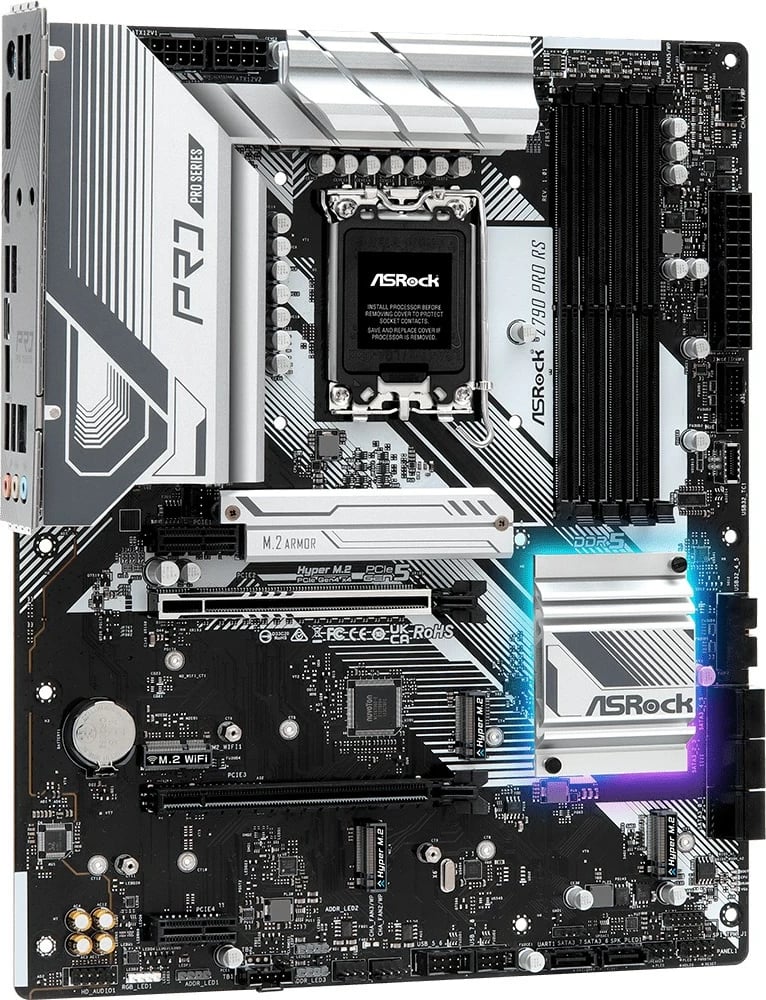 Pllakë amë Asrock Z790 Pro RS, Intel Z790 LGA, 1700 ATX
