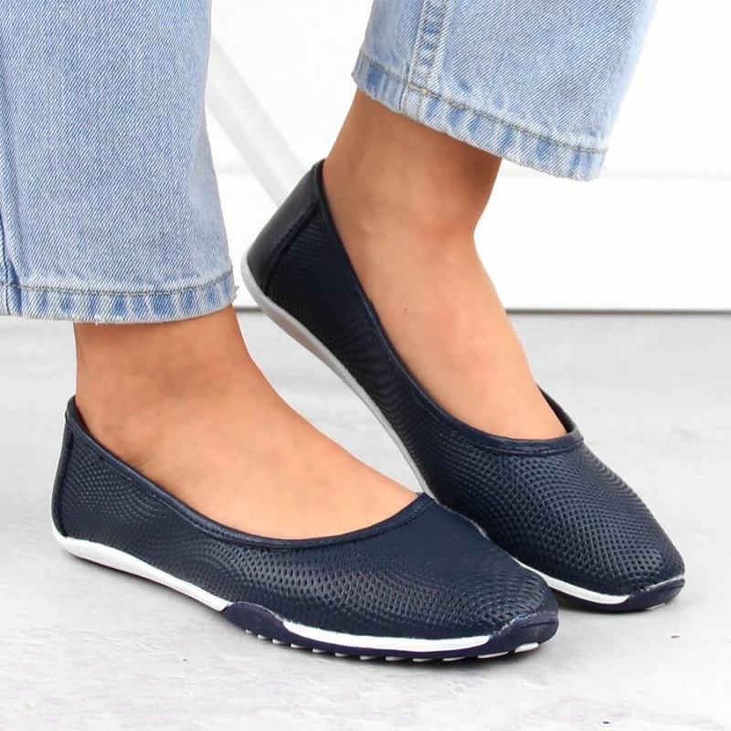Balerina të hapura Filippo, për femra, blu marine