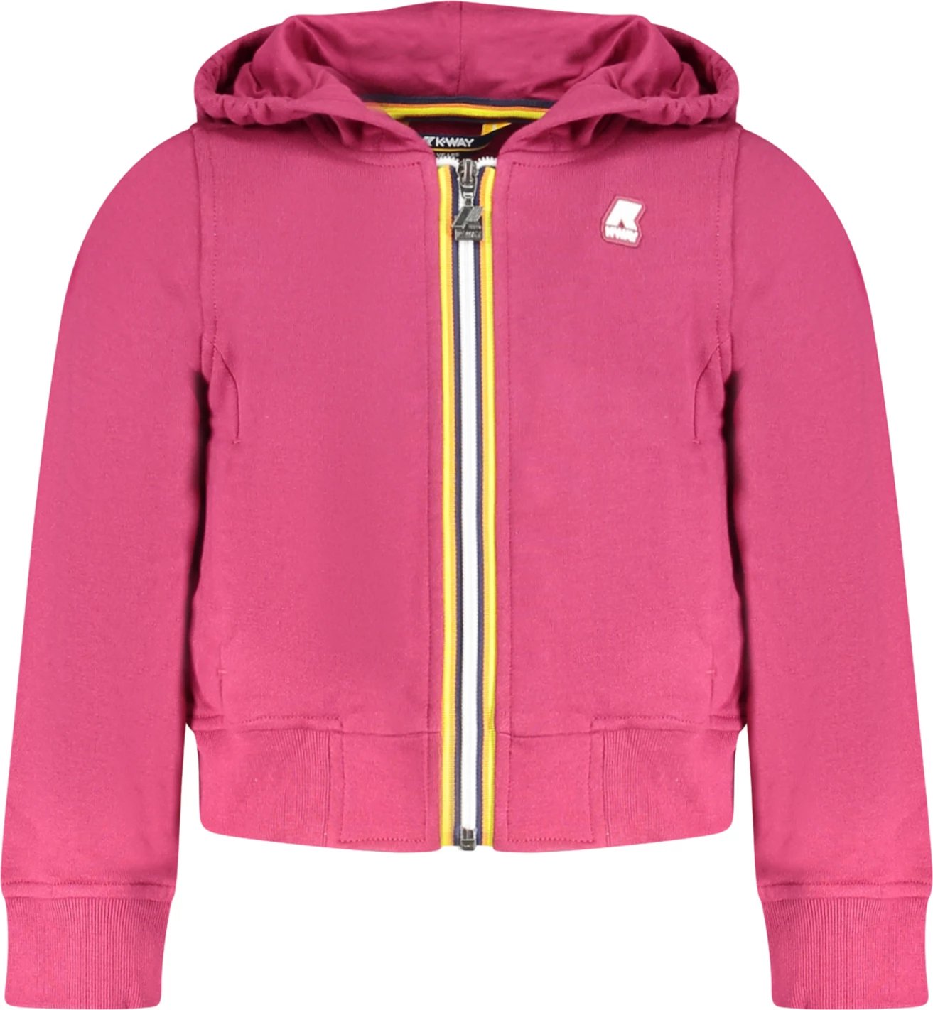 Duks për fëmra K-WAY me zip, e purpurt