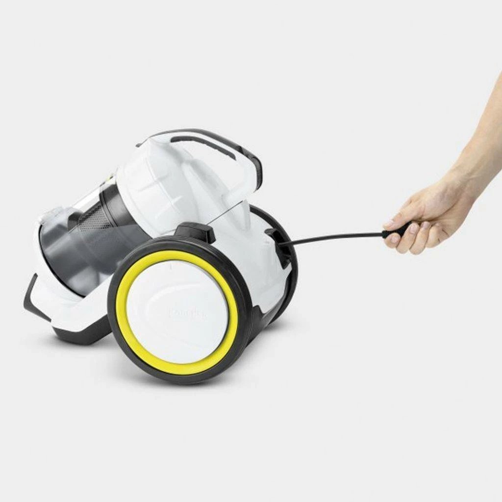 Fshesë me korrent pa qese, Karcher VC 3 (ERP) EU-I 1.198-053.0, 700 W, depozitë 0.9 L, filtër HEPA 13, e bardhë