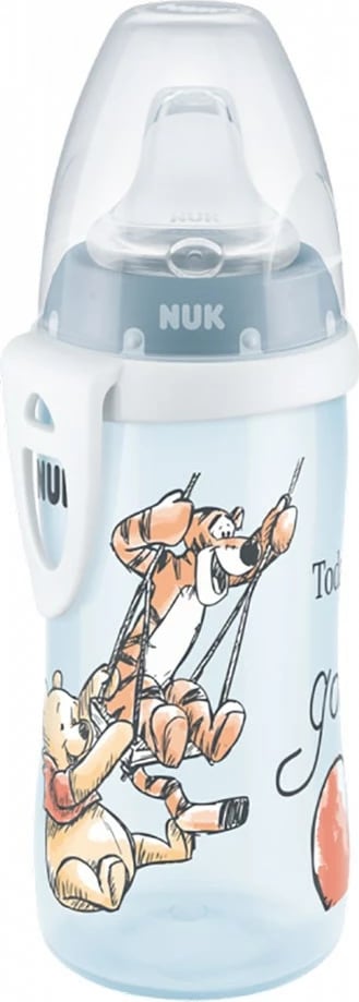 Shishe për fëmijë NUK Active Cup Disney Winnie the Pooh 300 ml 12m+, blu